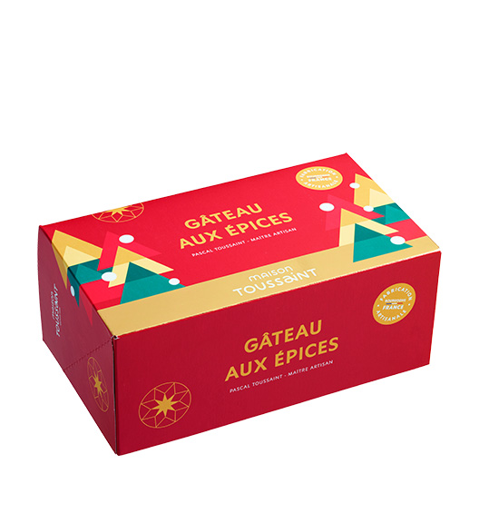 Gâteau aux épice - Schachtel rot
